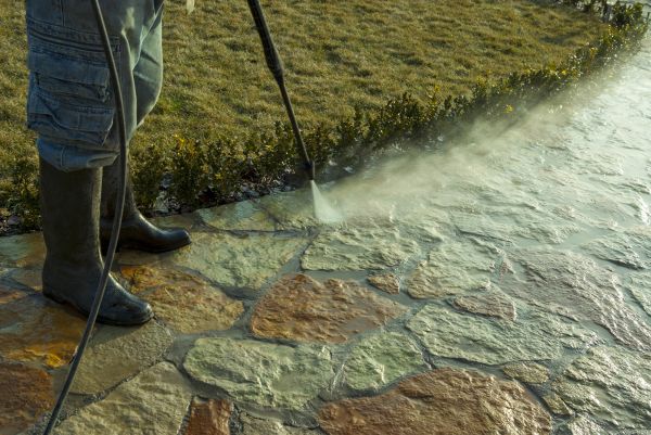 Stone Power Washing in Saint Petersburg