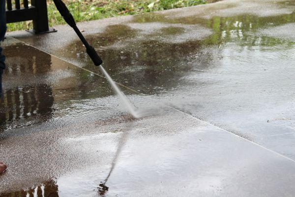 Concrete Deck Cleaning in Saint Petersburg